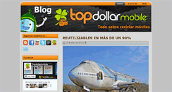 Desktop Screenshot of blog.topdollarmobile.es